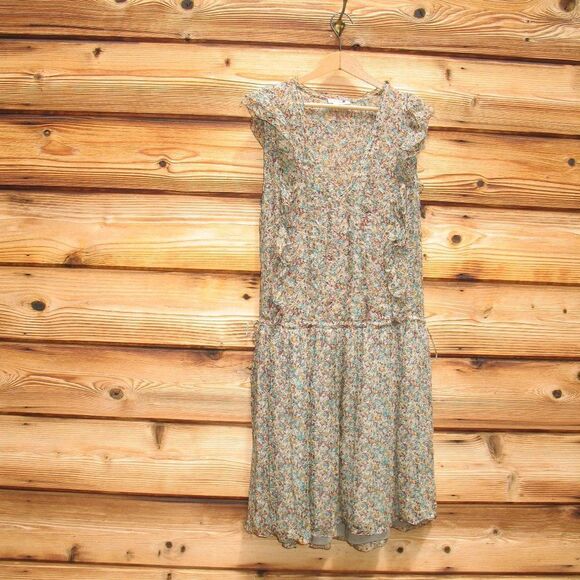 Zadig & Voltaire Floral Silk Mini Dress - Picture 2 of 9